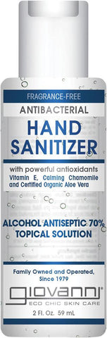GIOVANNI Antibacterial Hand Sanitizer Alcohol Antiseptic 70%
