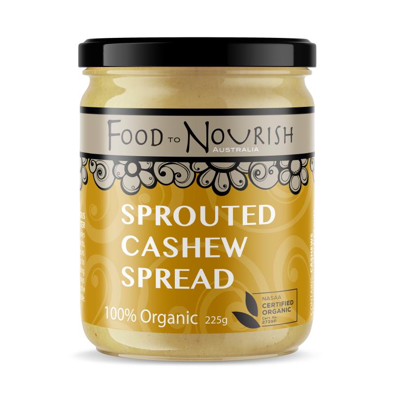Food to Nourish Sprouted Cashew Spread