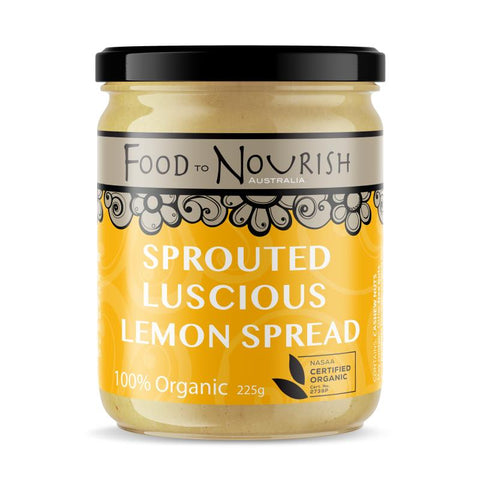 Food to Nourish Sprouted Luscious Lemon Spread