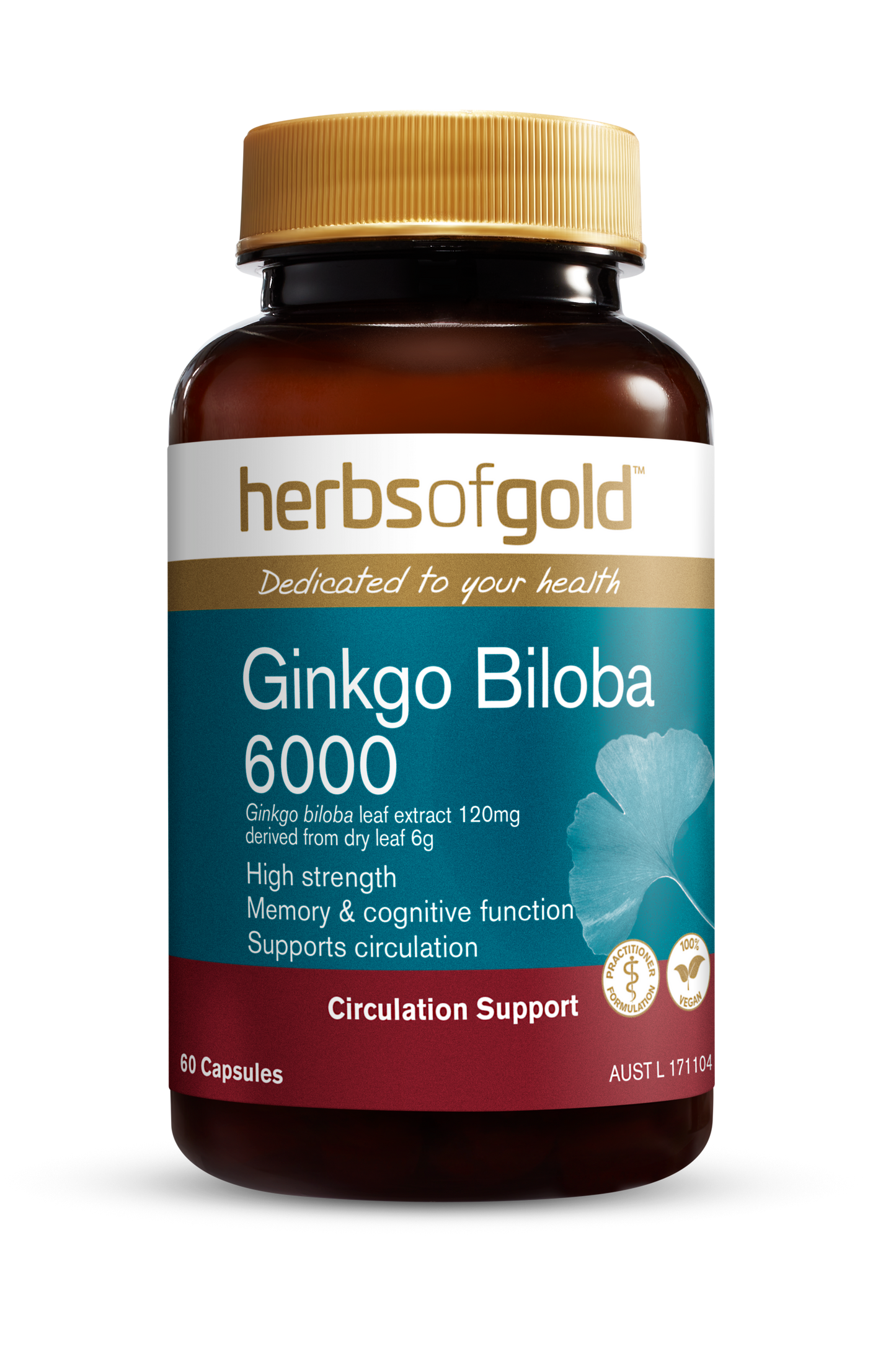 Herbs of Gold - Ginkgo Biloba 6000