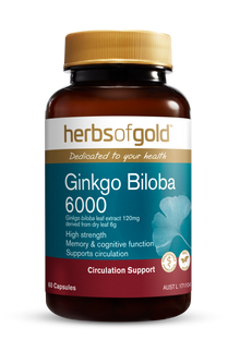 Herbs of Gold - Ginkgo Biloba 6000
