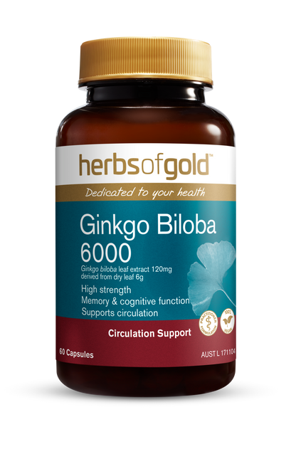 Herbs of Gold - Ginkgo Biloba 6000