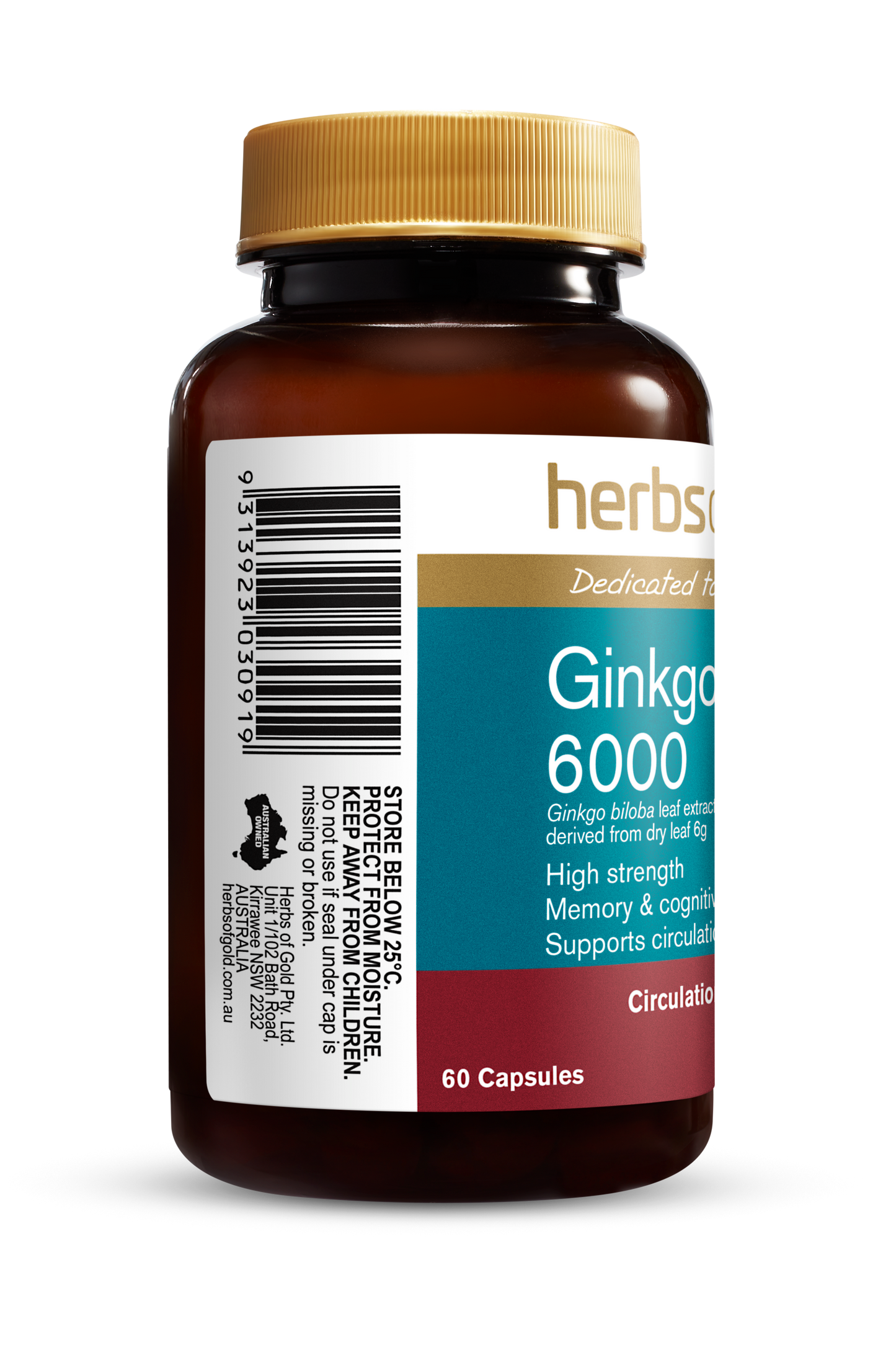 Herbs of Gold - Ginkgo Biloba 6000