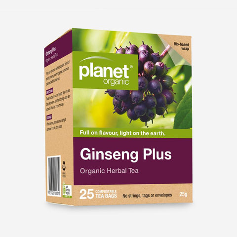 Planet Organic Tea Bags Ginseng