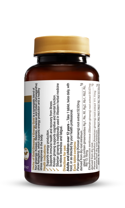 Herbs of Gold - Ginseng 4 Energy Gold