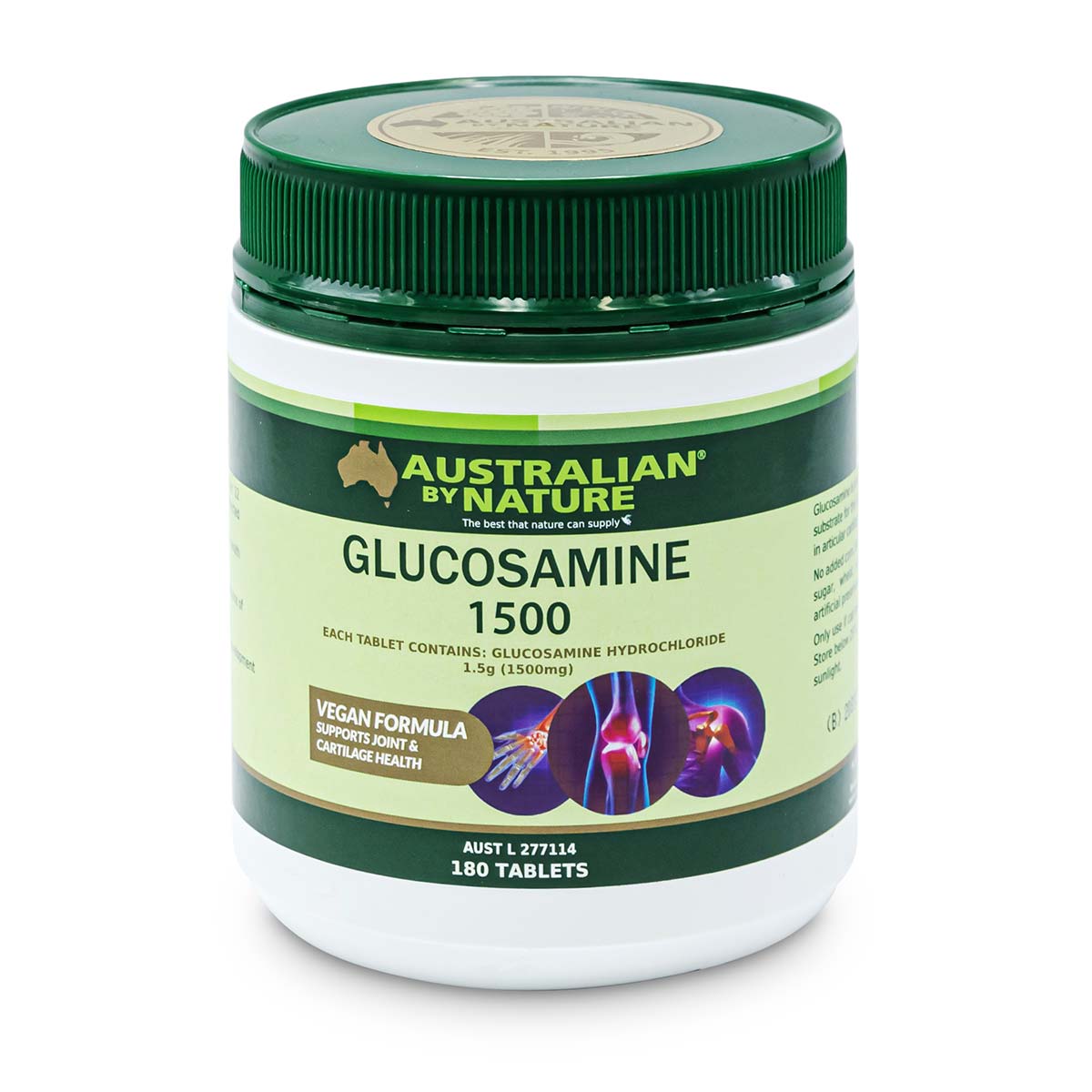 Australian By Nature Glucosamine 1500 (Vegan)