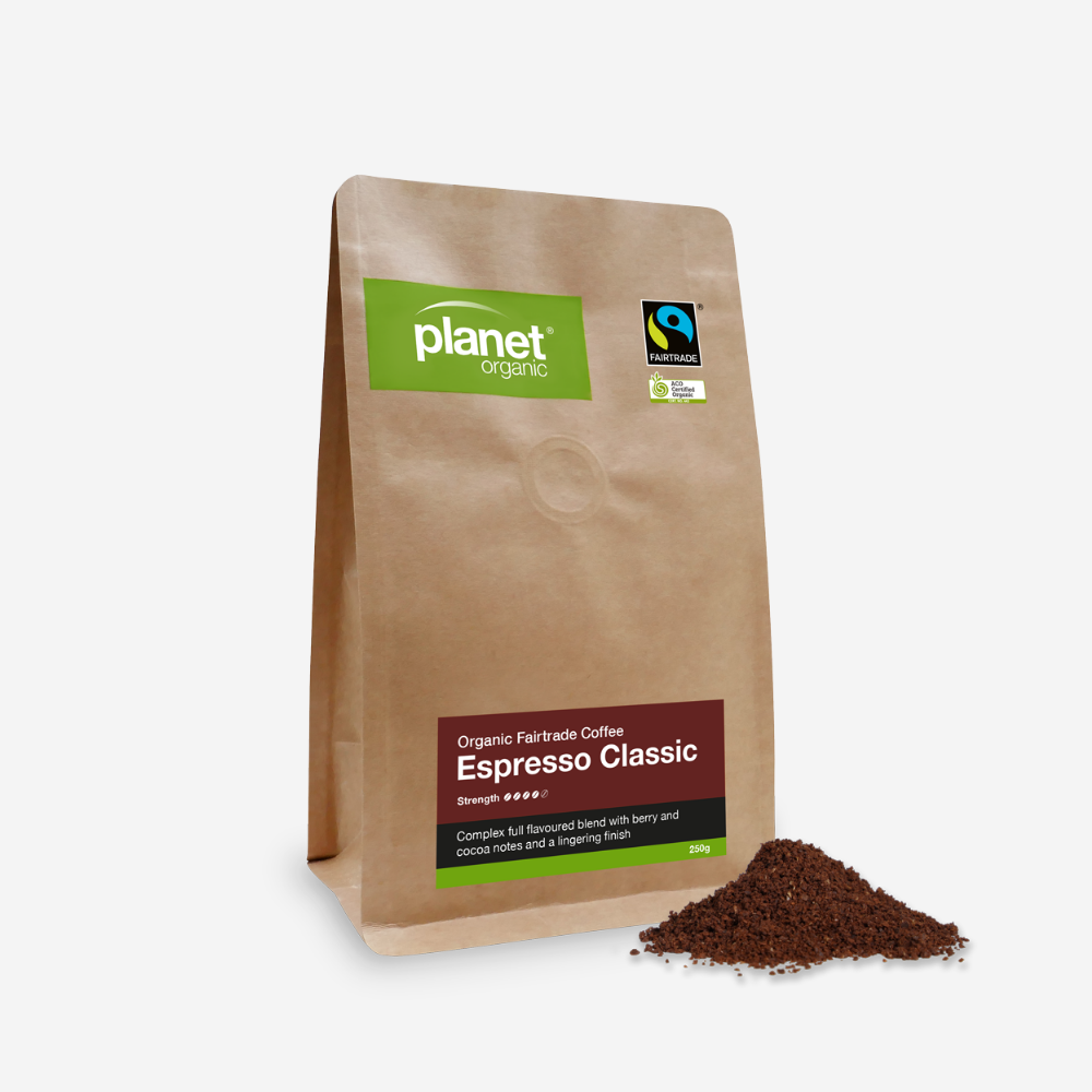 Planet Organic Espresso Classic Espresso Grind