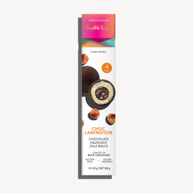 Health Lab Choc Lamington Chocolate Hazelnut Filled Balls