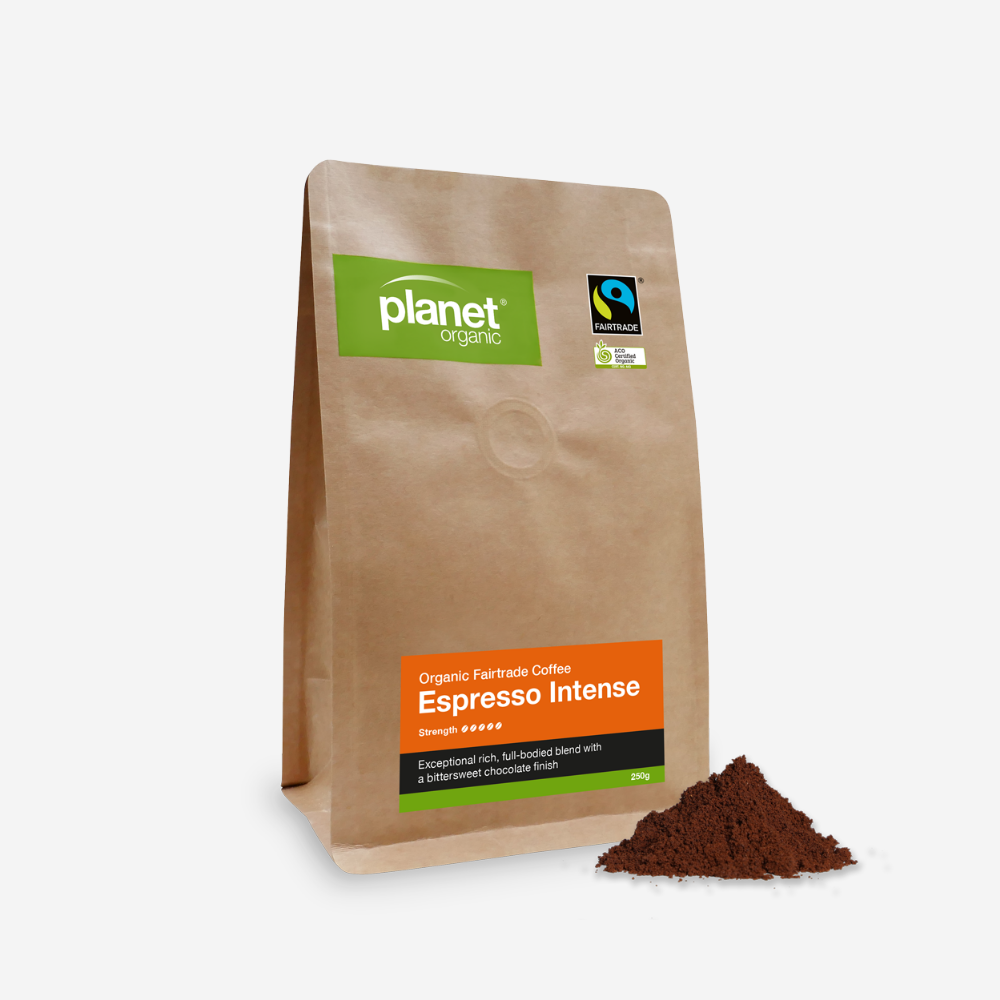 Planet Organic Espresso Intense Espresso Grind
