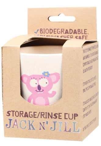 JACK N' JILL Storage/Rinse Cup Koala Biodegradable