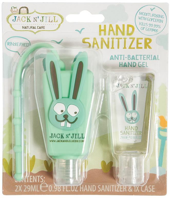 JACK N' JILL Hand Sanitizer & Holder Bunny
