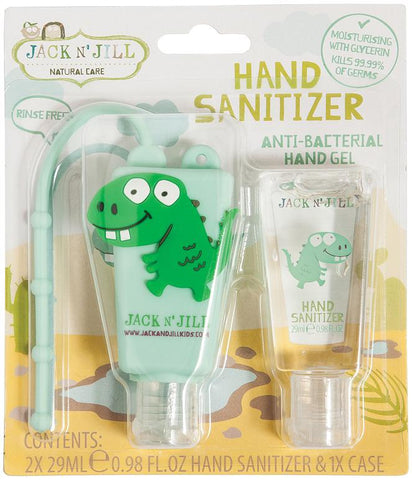 JACK N' JILL Hand Sanitizer & Holder Dino