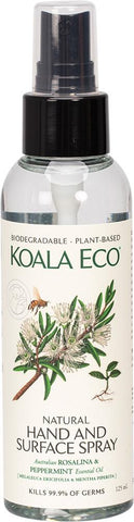 KOALA ECO Natural Hand & Surface Spray Rosalina & Peppermint