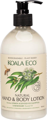 KOALA ECO Hand & Body Lotion Lemon, Eucalyptus & Rosemary