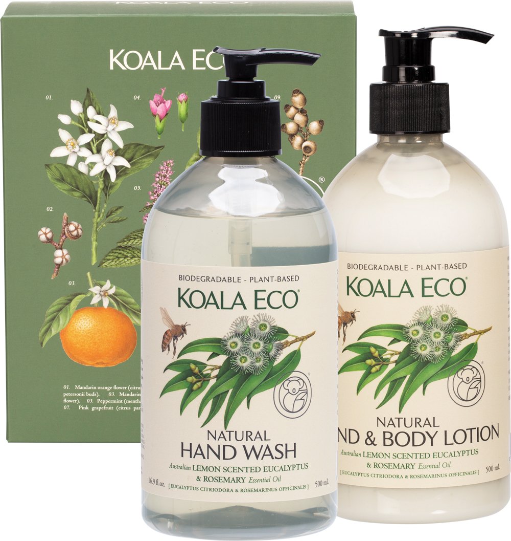 KOALA ECO Natural Body Lotion Lemon, Eucalyptus & Rosemary