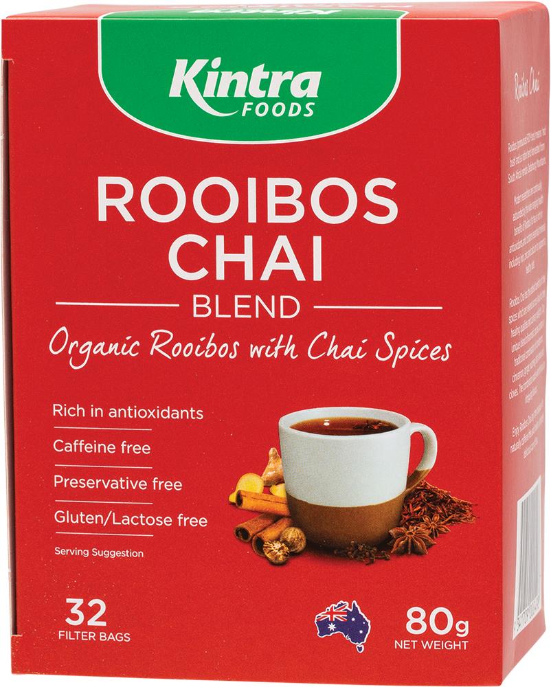 Kintra Foods Rooibos Chai Tea Bags