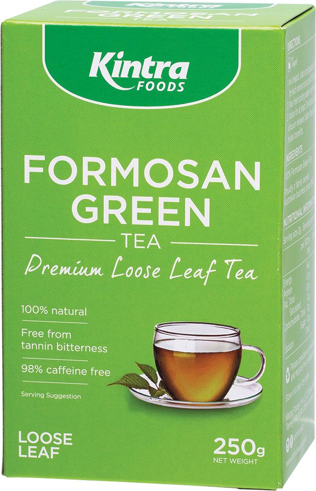 KINTRA FOODS Formosan Green Tea Loose Leaf