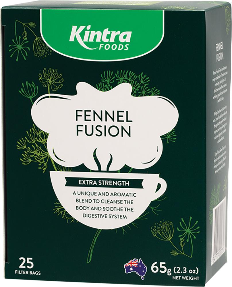 Kintra Foods Herbal Tea Bags Fennel Fusion