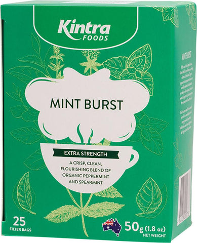 KINTRA FOODS Herbal Tea Bags Mint Burst
