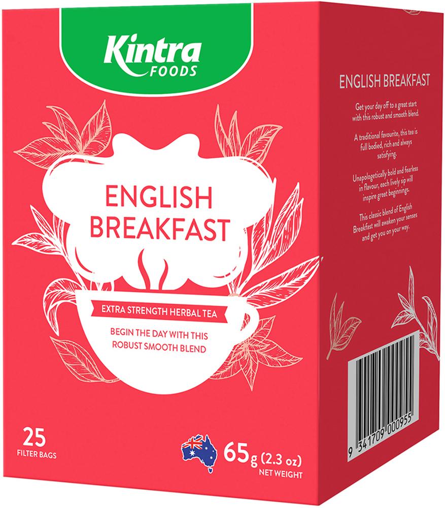 Kintra Foods Herbal Tea Bags English Breakfast