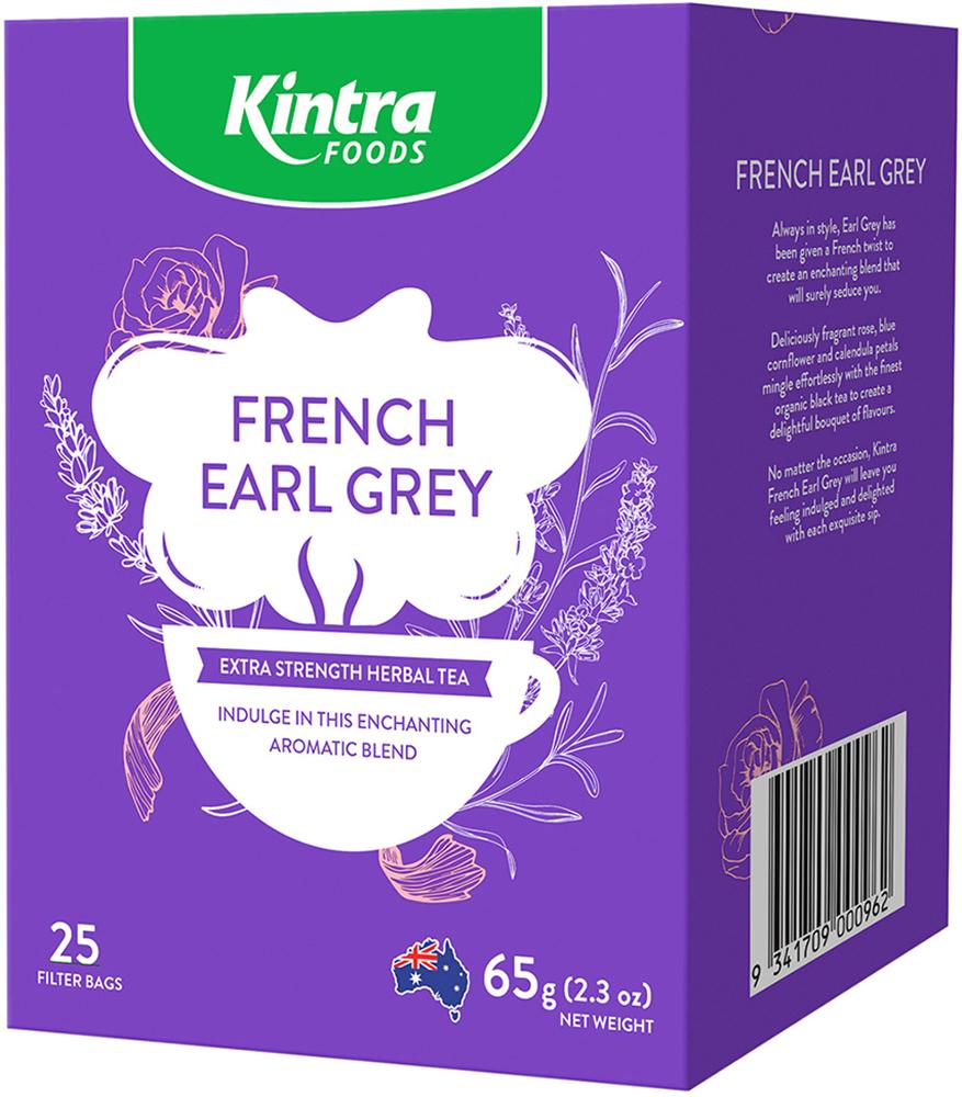Kintra Foods Herbal Tea Bags French Earl Grey