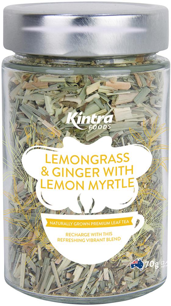 KINTRA FOODS Loose Leaf Tea Lemongrass & Ginger with Lemon Myrtle