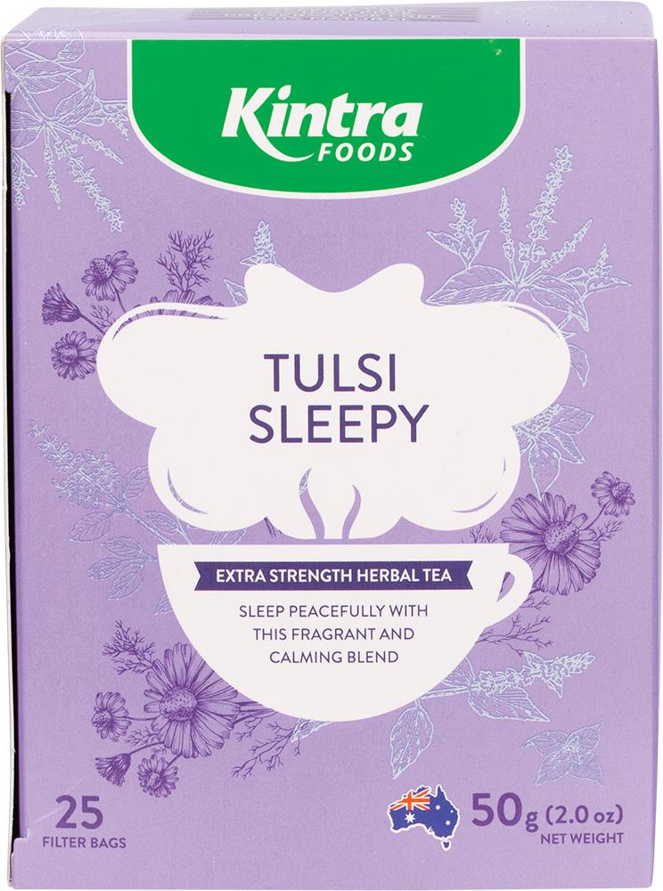 Kintra Foods Herbal Tea Bags Tulsi Sleepy
