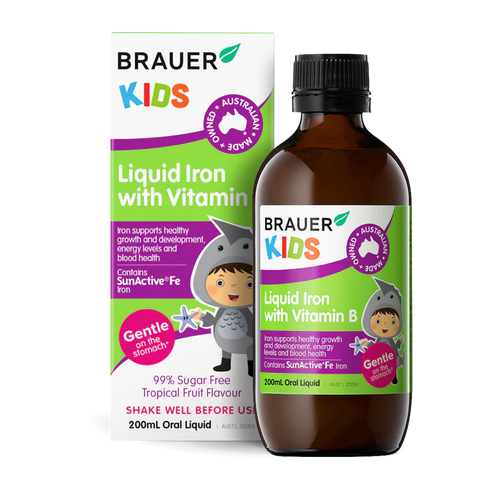 Brauer Baby & Kids Liquid Iron with Vit B