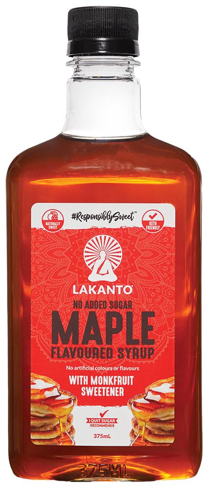 LAKANTO Maple Flavoured Syrup Monkfruit Sweetener