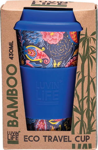 LUVIN LIFE Bamboo Cup Paisley