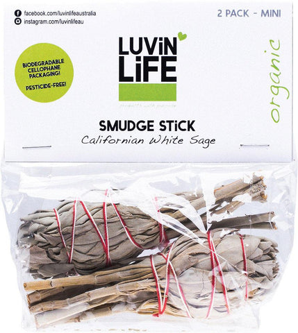 LUVIN LIFE Smudge Stick White Sage Mini 12cm