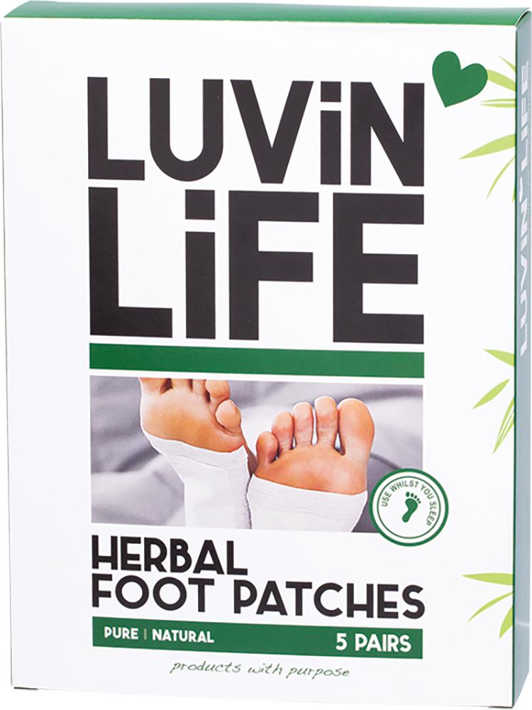 LUVIN LIFE Herbal Foot Patches (10 Patches)