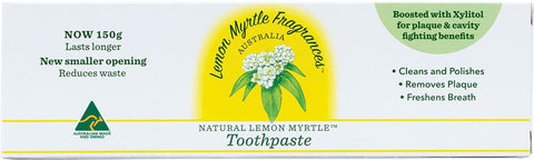 LEMON MYRTLE FRAGRANCES Toothpaste Fluoride Free