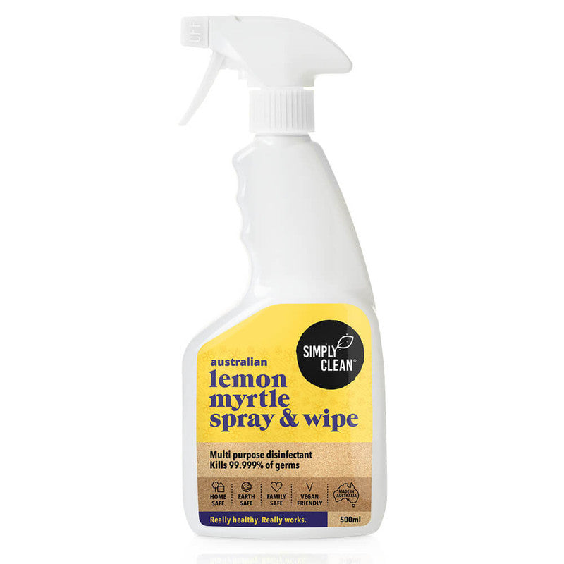 Simply Clean Lemon Myrtle Spray & Wipe