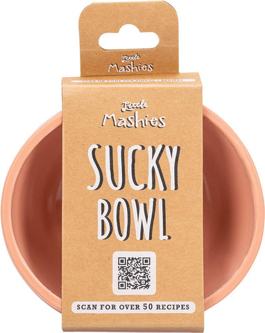 LITTLE MASHIES Silicone Sucky Bowl Blush Pink