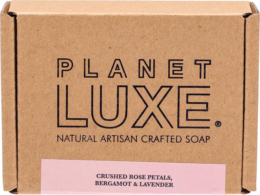PLANET LUXE Natural Artisan Crafted Soap Rose Petal