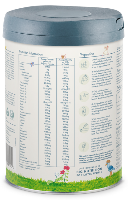 The Little Oak Company Natural Goat Milk Follow-on Formula Stage 2