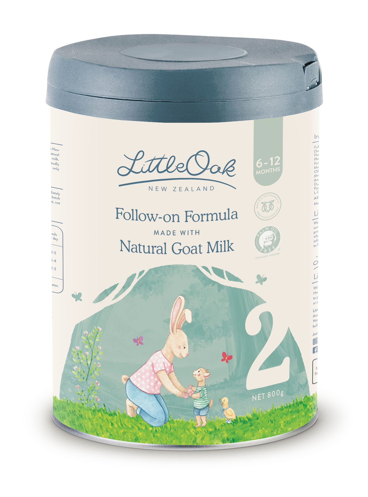 The Little Oak Company Natural Goat Milk Follow-on Formula Stage 2