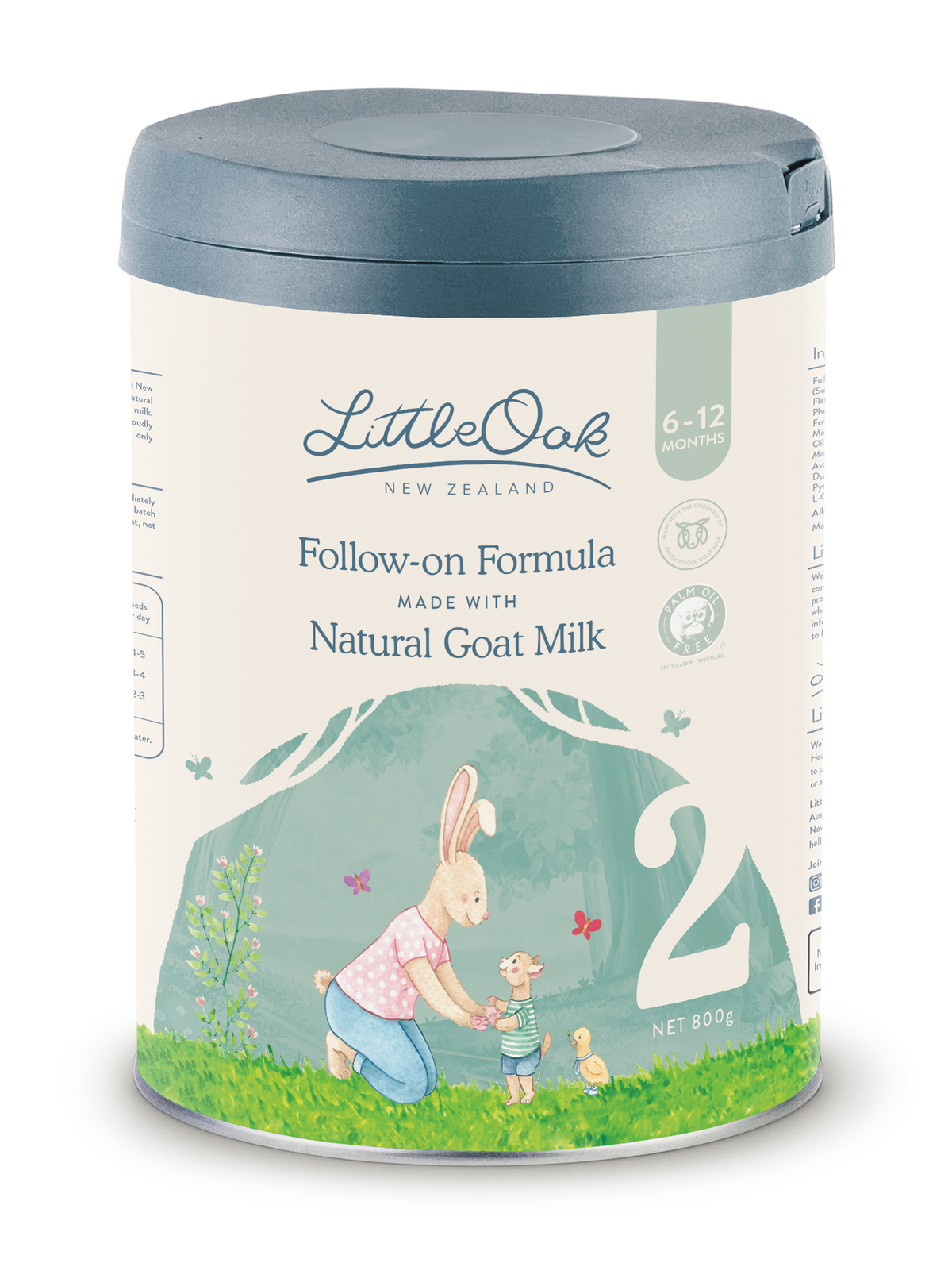 The Little Oak Company Natural Goat Milk Follow-on Formula Stage 2
