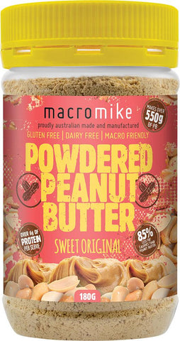 MACRO MIKE Powdered Peanut Butter Sweet Original