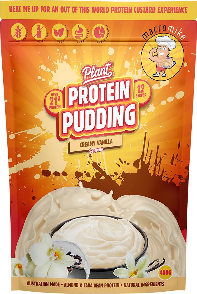 MACRO MIKE Plant Protein Pudding Creamy Vanilla