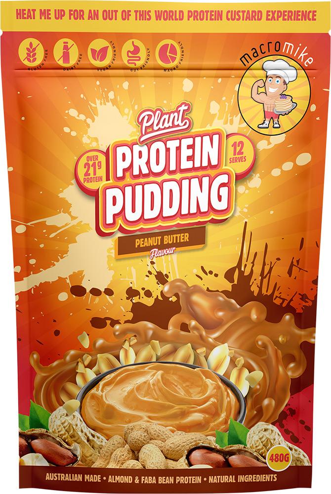 MACRO MIKE Plant Protein Pudding Peanut Butter