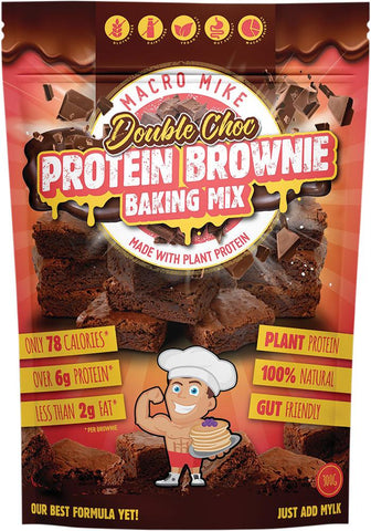 MACRO MIKE Protein Brownie Baking Mix Double Choc