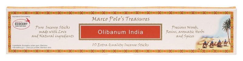 MARCO POLO'S TREASURES Incense Sticks Olibanum India