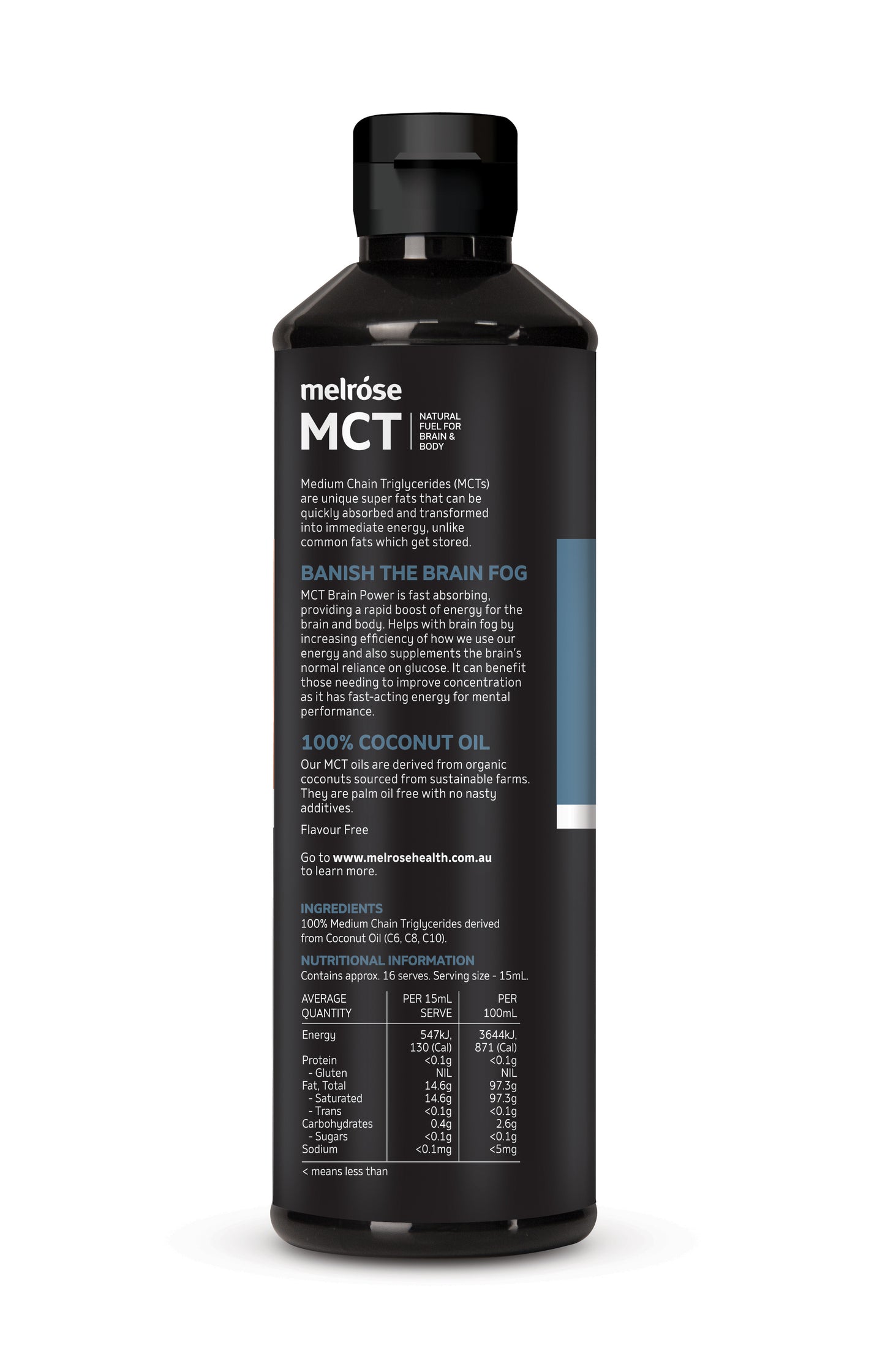 Melrose MCT Oil Boost Your Brain Power