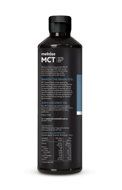 Melrose MCT Oil Boost Your Brain Power