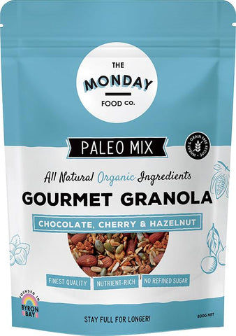 THE MONDAY FOOD CO. Paleo Granola Chocolate, Cherry & Hazelnut