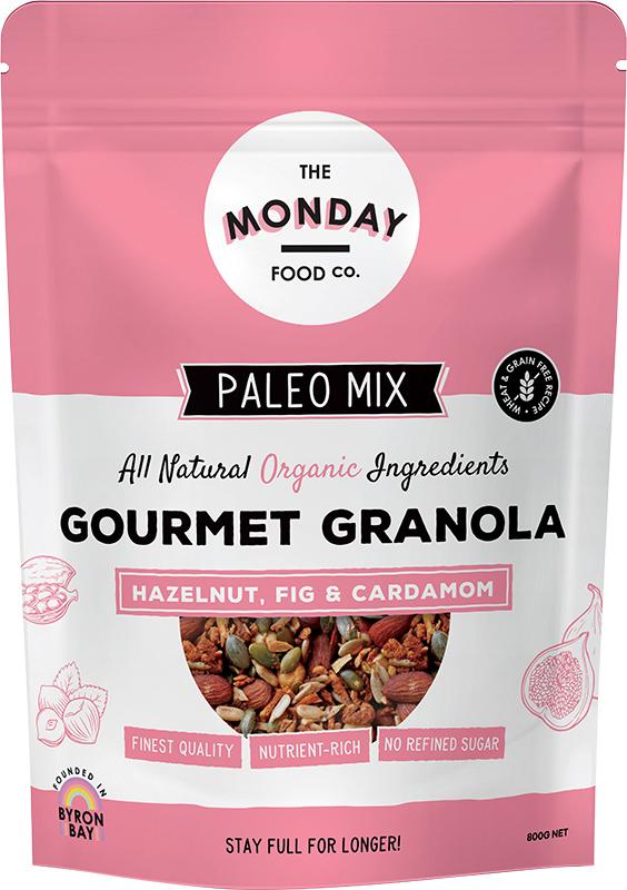 THE MONDAY FOOD CO. Paleo Granola Hazelnut, Fig & Cardamom