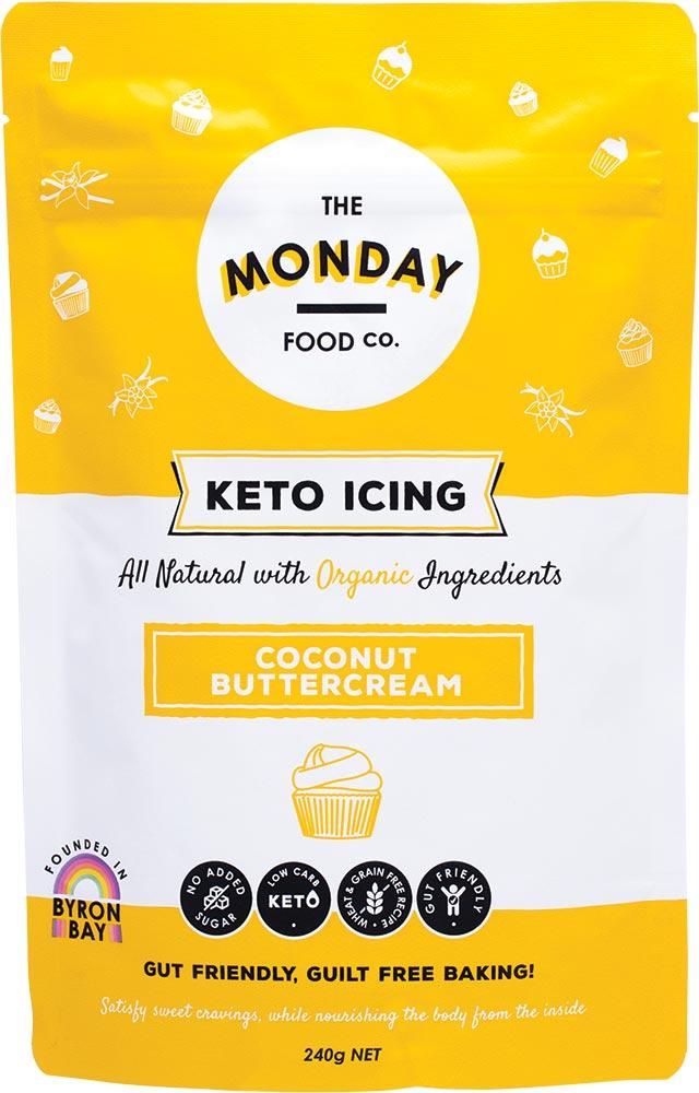 THE MONDAY FOOD CO. Keto Icing Coconut Buttercream
