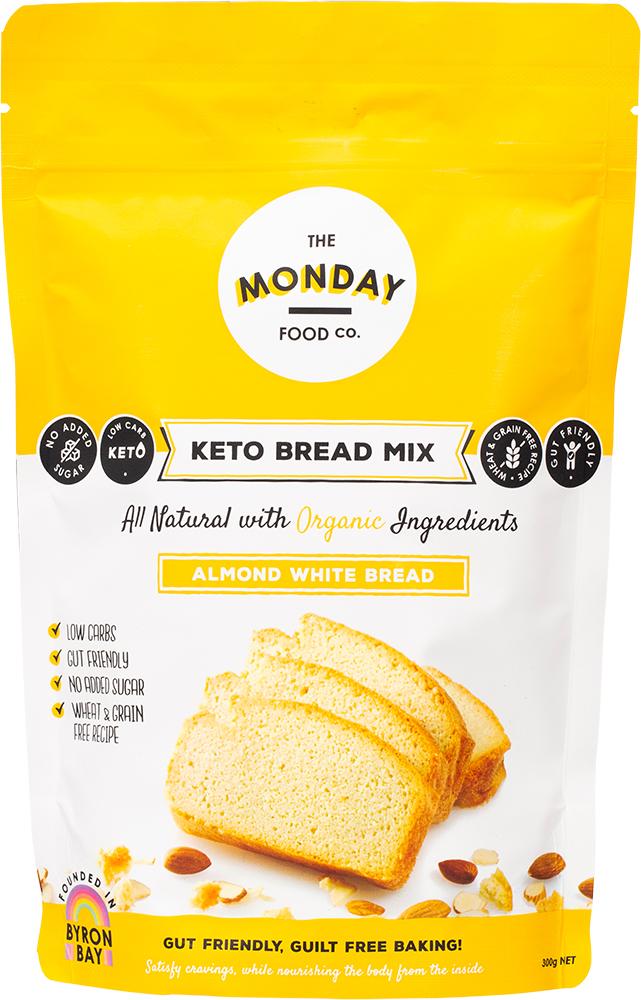 THE MONDAY FOOD CO. Keto Bread Mix Almond White Bread